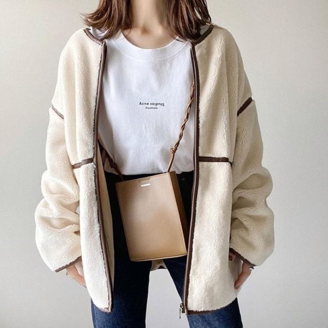 レディース アウター コート パイピングコート 冬 厚手 大きいサイズ オーバーサイズ ゆったり 長袖