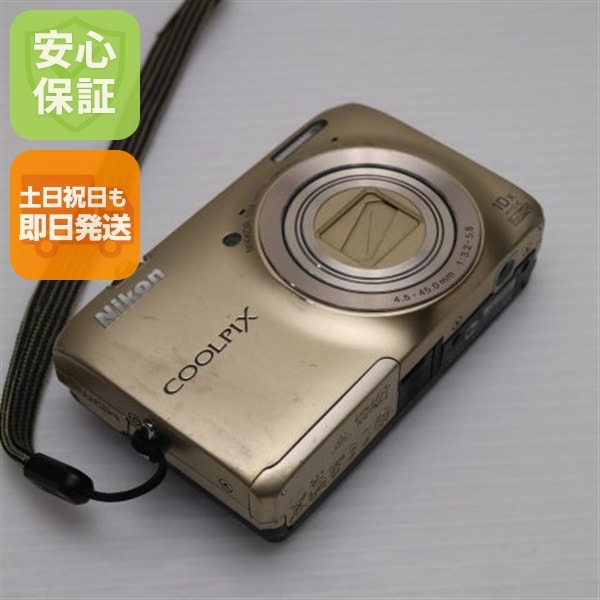 良品COOLPIX S6300 エレガントゴールド デジカメ Nikon 120