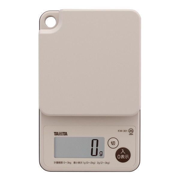 KW-301-IV アイボリー [デジタルクッキングスケール]