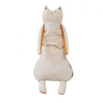 gnocco（ニョッコ） お座り猫クッション イエロー CU21-CT-3YL