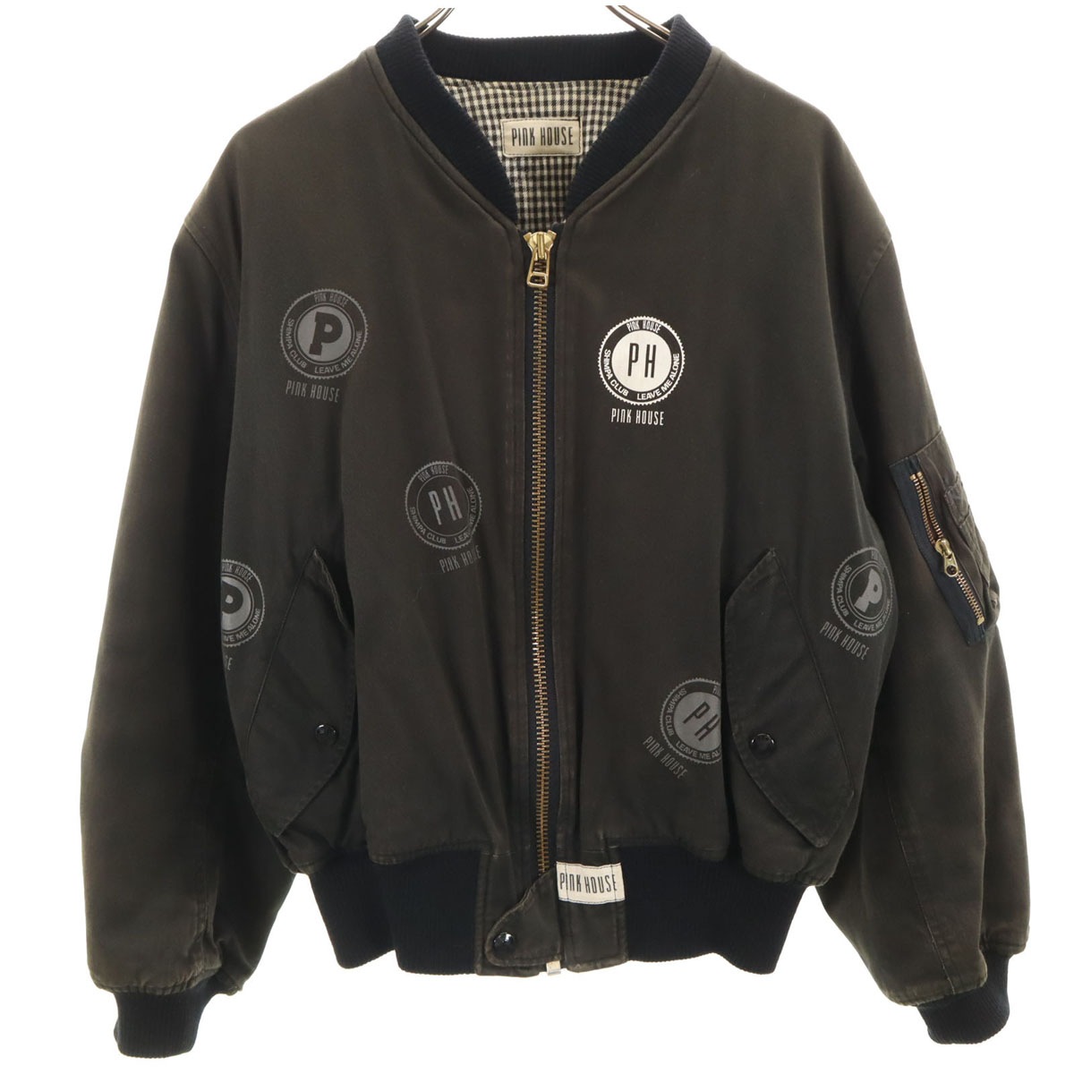 MA-1 ブルゾン ブラック レディース 古着