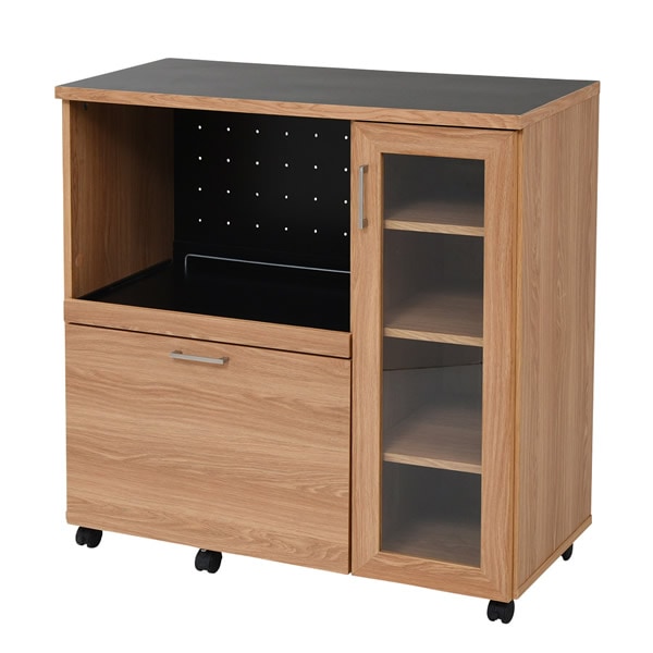 JKプラン キッチンカウンター キッチンボード FAP-1022-NABK ナチュラル×ブラック