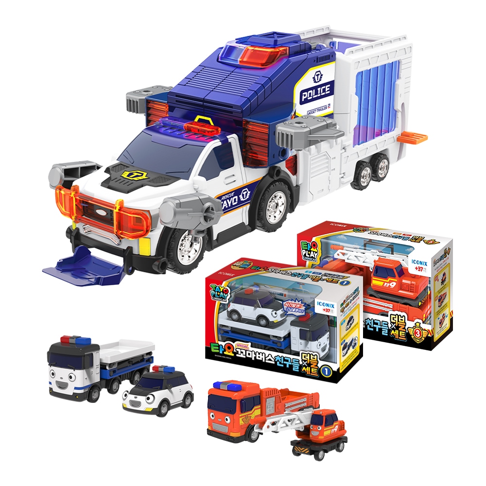 Nタヨ警察レンジャースワット+ミニカードダブルセット（緊急+消防）