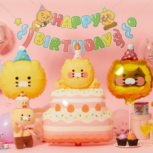 誕生日パーティーチュンシク風船ガーランドセット