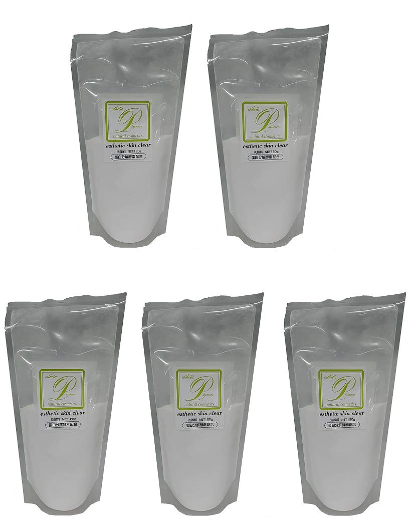 【5個セット】メロス プラスマンスキンケア 酵素 スキンクリア N 120g レフィル 4,942円