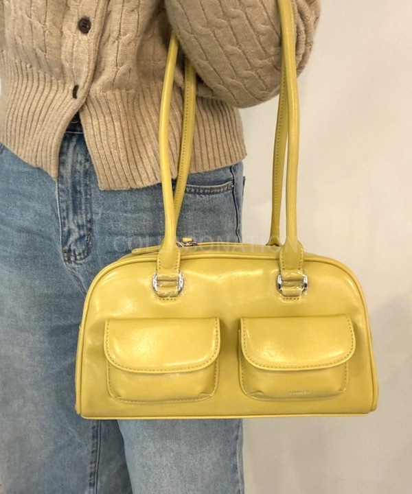 Qoo10 STAND OIL CHUBBY BAG 飾りなし ショルダ