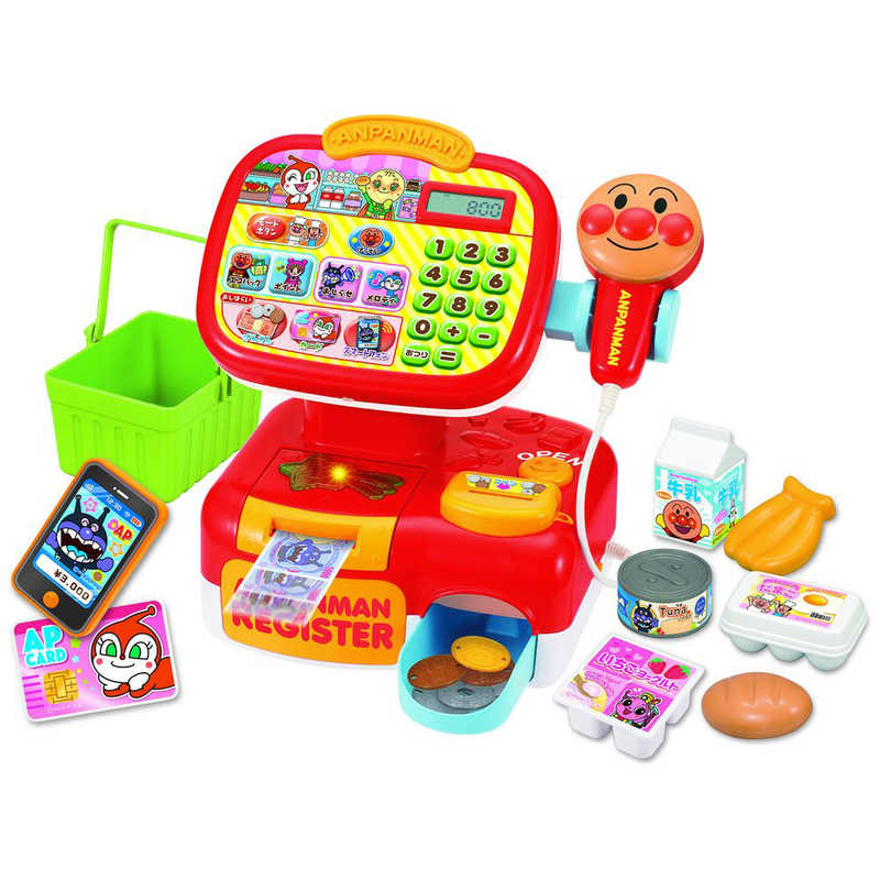 セガトイズ　おさつスイスイ！セルフでピピッ アンパンマンレジスター