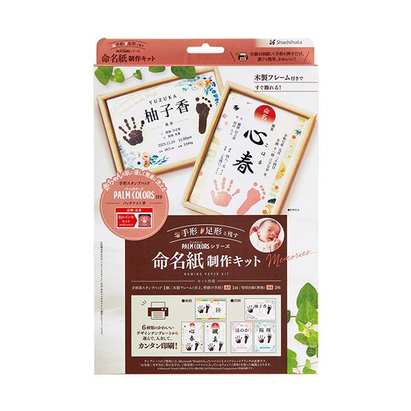 (まとめ）シヤチハタ 命名紙制作キットあかインキセット HPSM-A4/H-R 1個(×5セット)