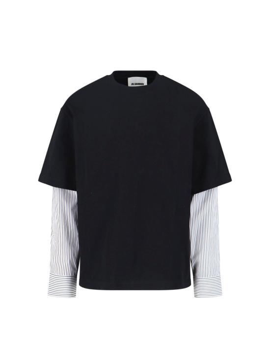 JIL SANDER Men T-Shirts J22GC0235 J20256 001 Black