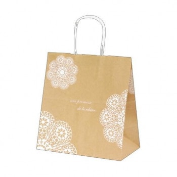 タカ印 手提げ袋 レースィ 260×150×280 50P 50-5612 50枚