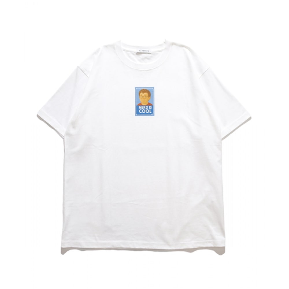 ザ・ナーディーズ・ナード・イズ・クール・ショートスリーブ Tシャツ-ホワイト/NSTSCS02ホワイト