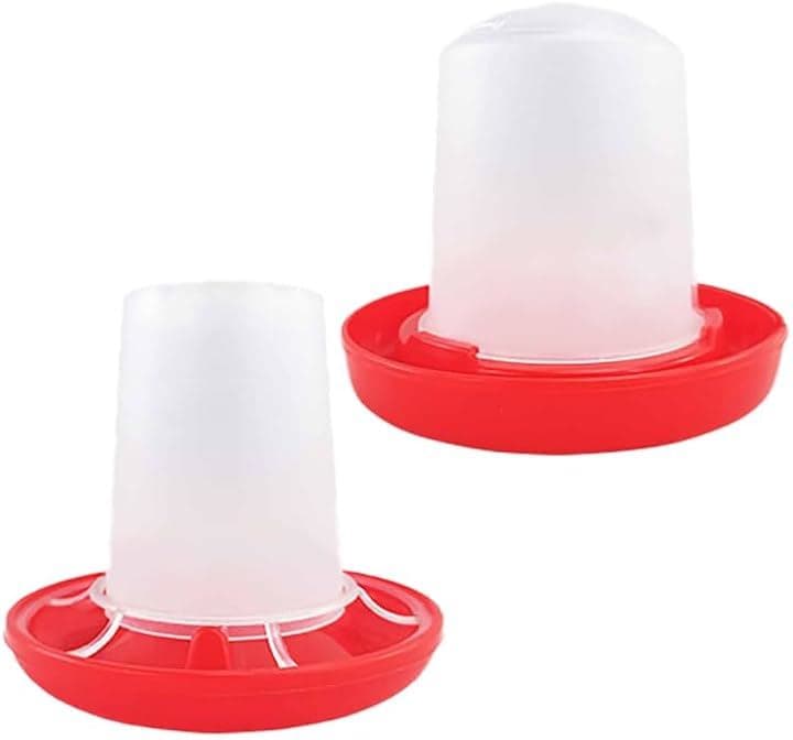 Qoo10] 自動給餌器 水やり セット ひよこ ニワ : 小動物・鳥用品