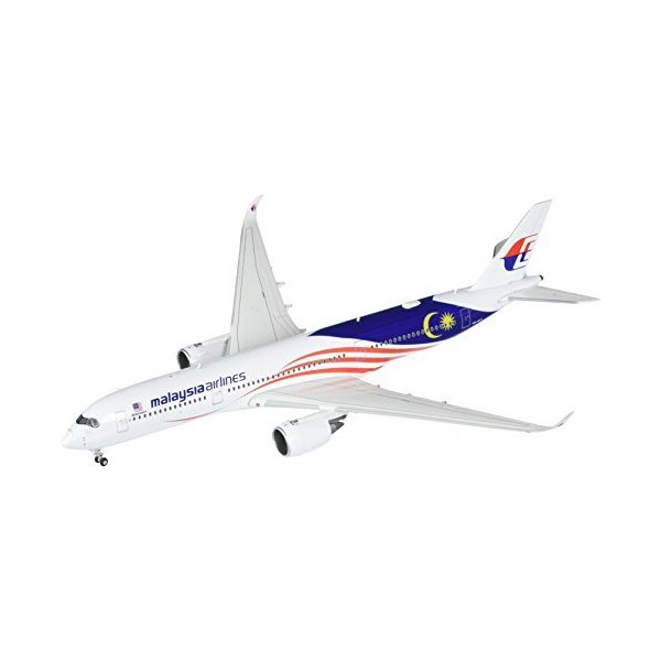 Gemini Jets Malaysia Airlines A350-900 9M-Mac Negaraku Livery 1:400 Scale Die Cast Airplane Model 並行