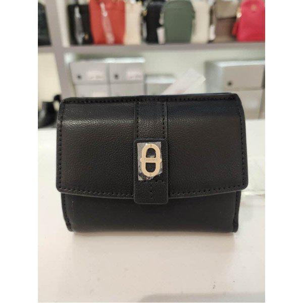 [] 女性二つ折り財布(ECDSPR612BK) [P003688596]