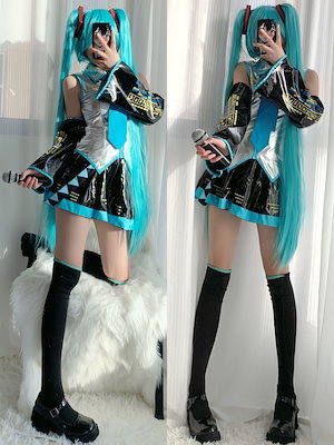 初音ミク公式服コスプレ服初音服初音コスプレ衣装