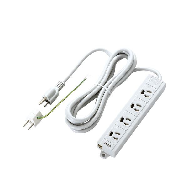 (まとめ) エレコム EU RoHS指令準拠マグネット付抜け止めタップ 3P・4個口 3.0m T-ECOH3430NM 1個 (×10セット)