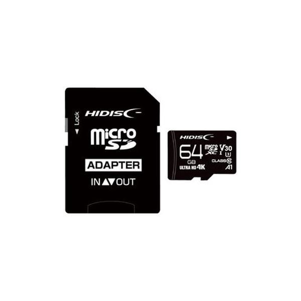 （まとめ）HIDISC microSDXCカード 64GB HDMCSDX64GCL10V303セット