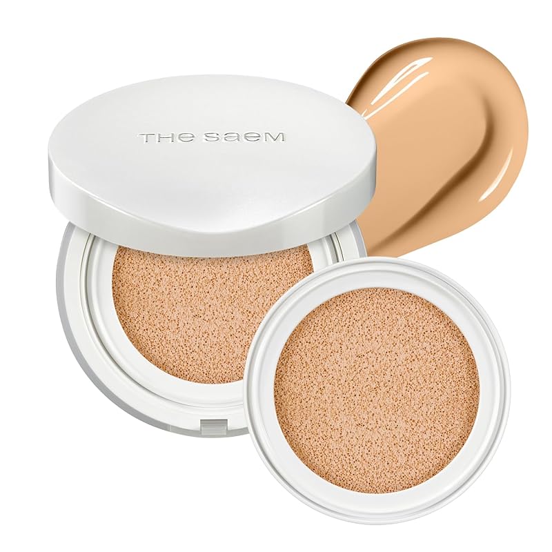 ザ セム(The Saem) 日本公式 スキンパーフェクション グルタチオン トーニング クッション 23W リッチベージュ レフュールセット 【 SPF50+/PA+++ 】 1286