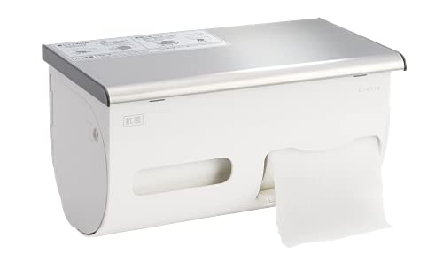 【ケース販売】 クレシア トイレットロール ディスペンサー 2連カギ付き 1個入 04270