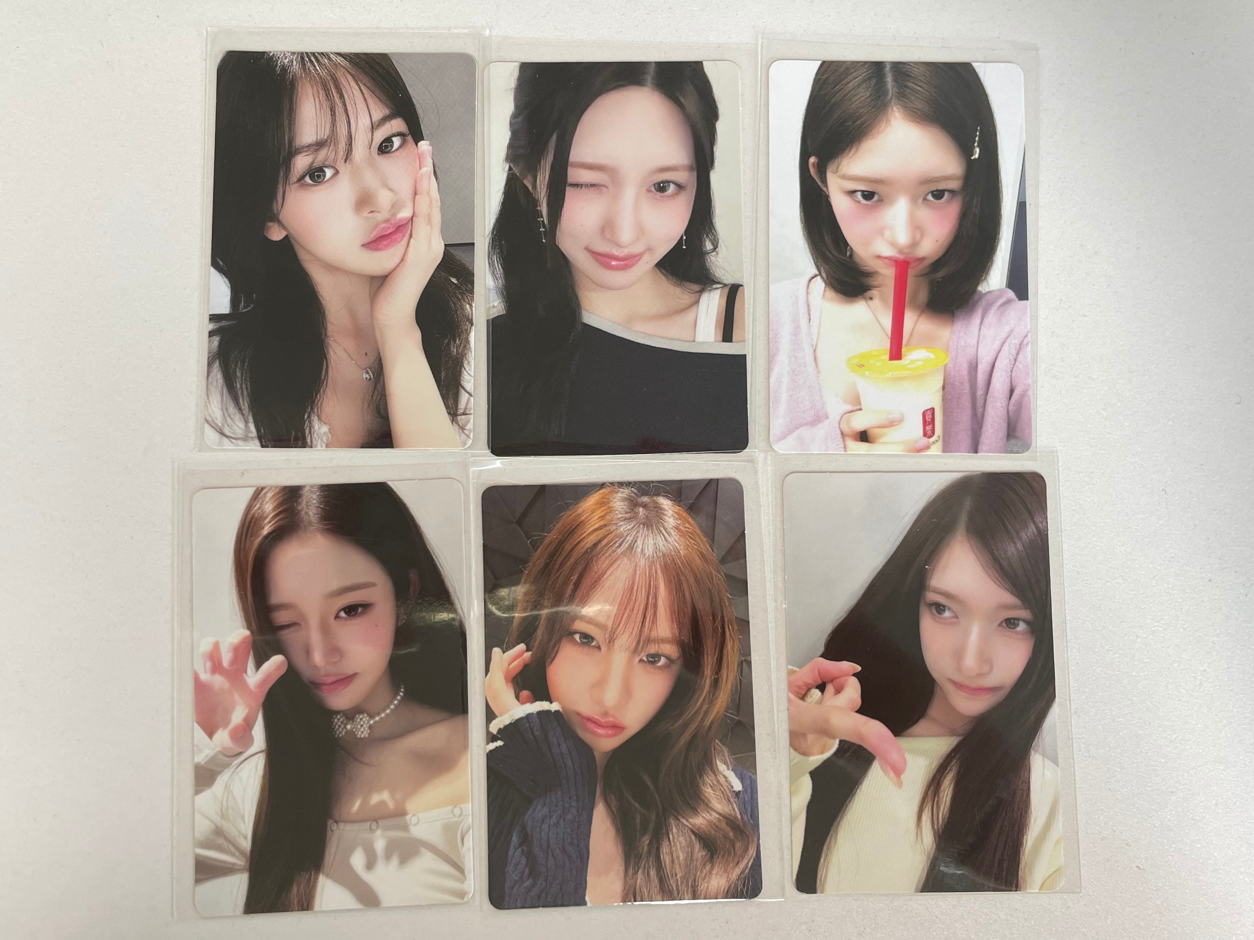 [ON HAND] IVE - THE 2ND ALBUM REVIVE+ withmuu FANSIGN EVENT OT6 PHOTO CARD SET