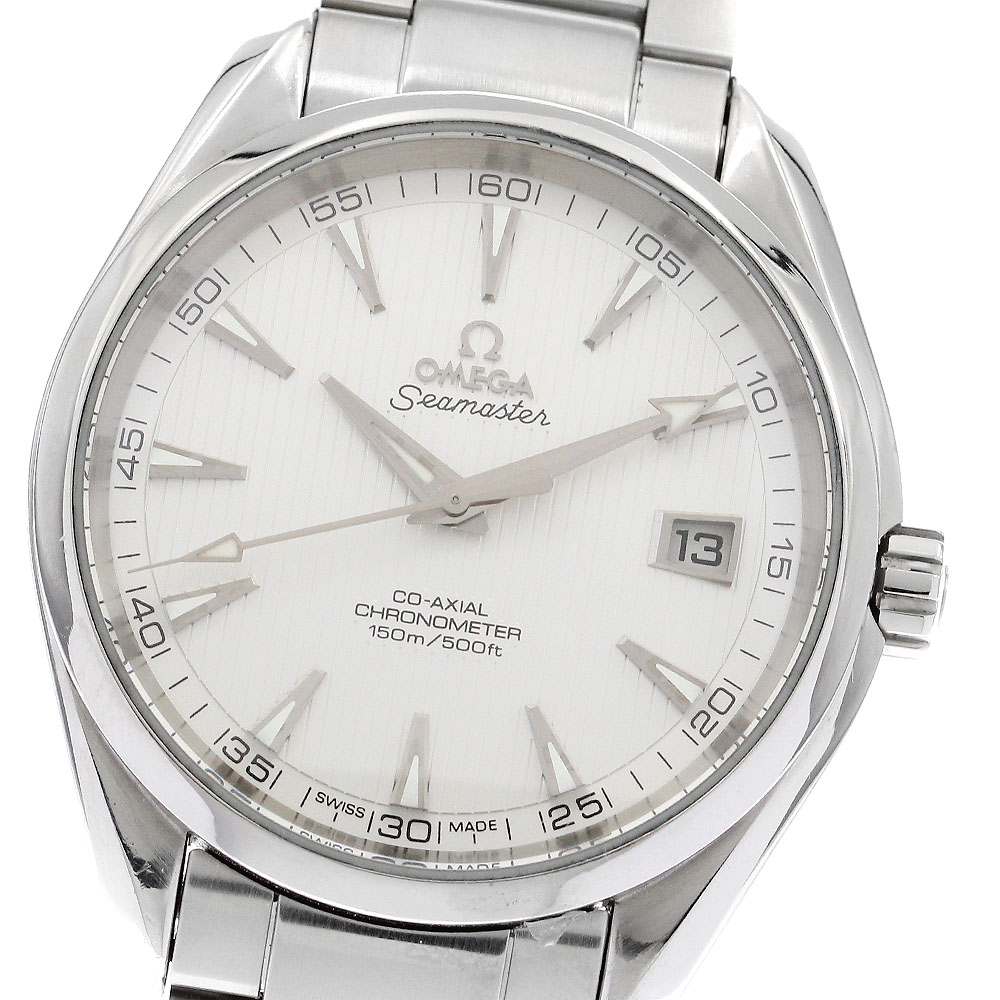 オメガ OMEGA 231.10.42.21.02.001 シーマスター アクアテラ デイト コーアクシャル 自動巻き メンズ _901496【中古】 219,800円