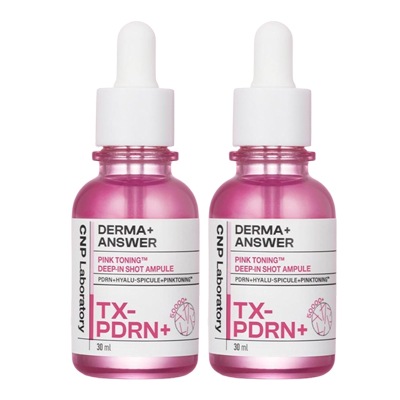 ダーマアンドピンクトーンディープショットアンプル, 30ml, 2個