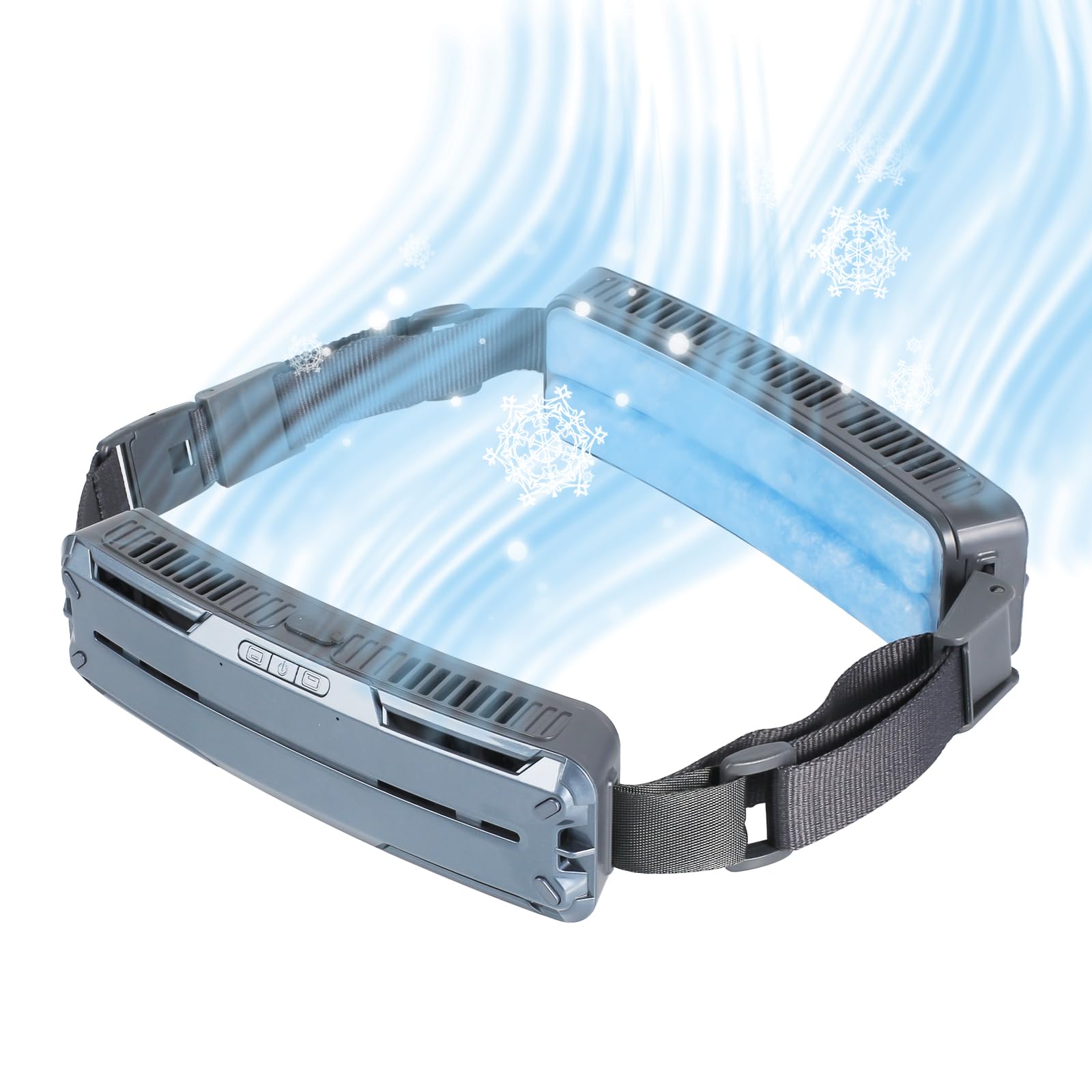 2024新型 強力 腰掛け扇風機 ウエストファン ベルトファン 1秒急速冷感 服中冷却汗を吹き飛ばす 柔らかいPCM素材 USB-C急速充電 腰囲70-115cm 携帯扇風機6h稼働 熱中症対策 風量 5,075円