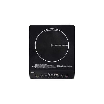 他サイト： [山善] IHコンロ IHクッキングヒーター 卓上 小型 一人暮らし 二人暮らし 1400W 高火力 火力調整6段階 保温 IH調理器 マグネッの商品画像