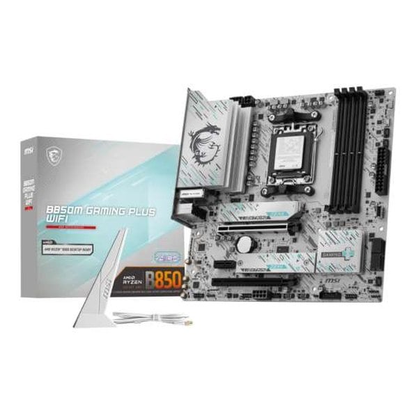 B850チップセット搭載 AMD Ryzen9000/8000/7000シリーズ対応 microATXマザーボード B850MGAMINGPLUSWIFI