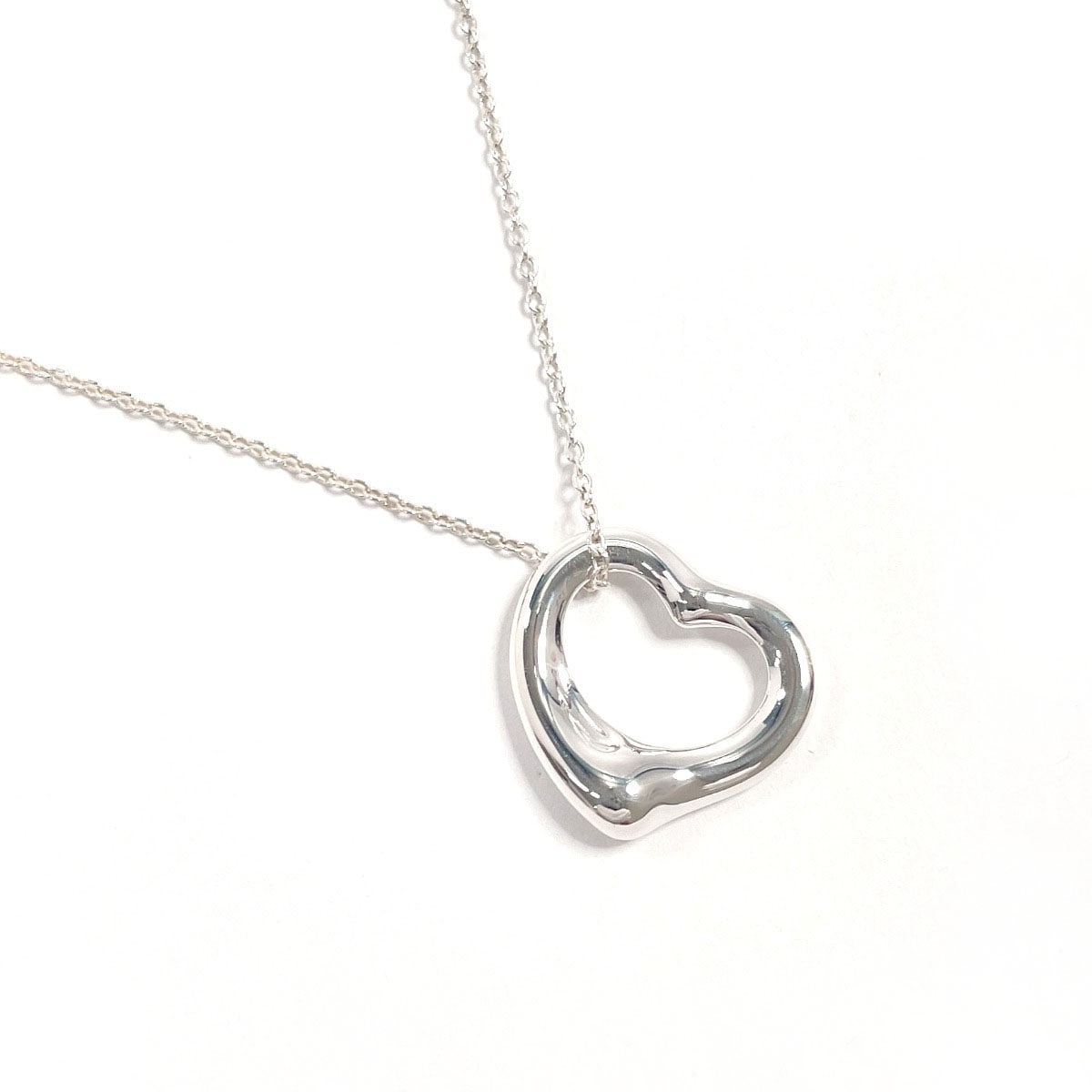 エルサペレッティ オープンハート ネックレス シルバー シルバー925 レディース