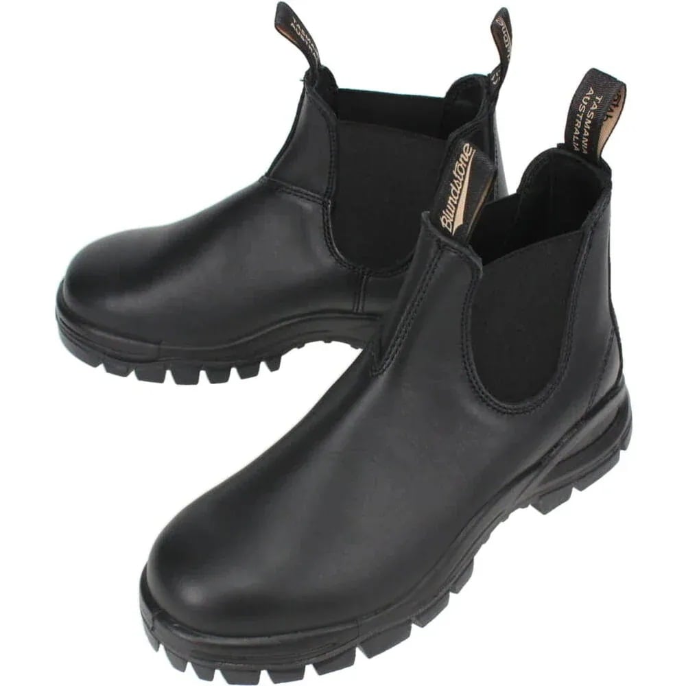 正規品 LUG BOOT BS2240 ブラックスムースレザー BS2240 009 サイドゴアブーツ ハイカット ブーツ メンズ
