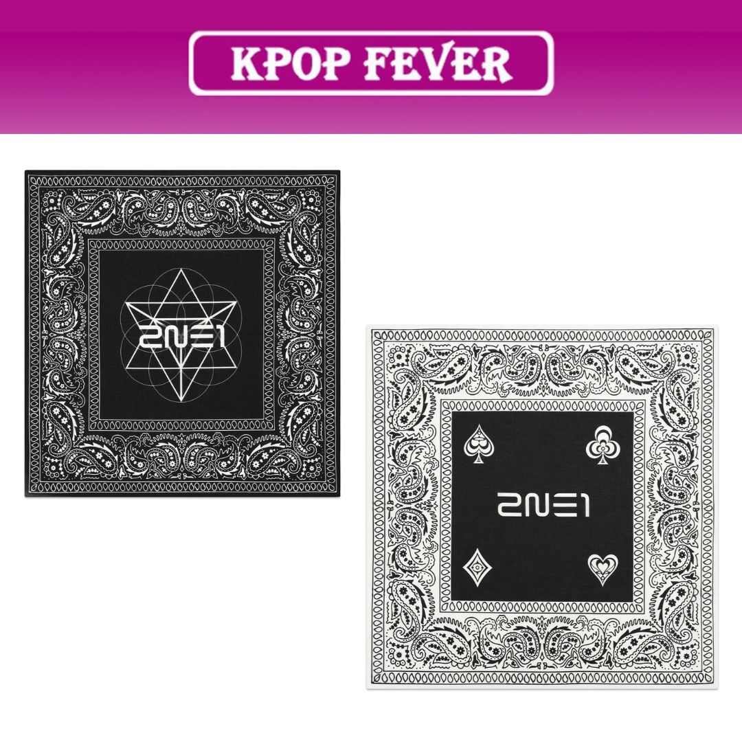 2NE1 [2024 CONCERT WELCOME BACK] MD [BANDANA] (BLACK,WHITE) 4,752円