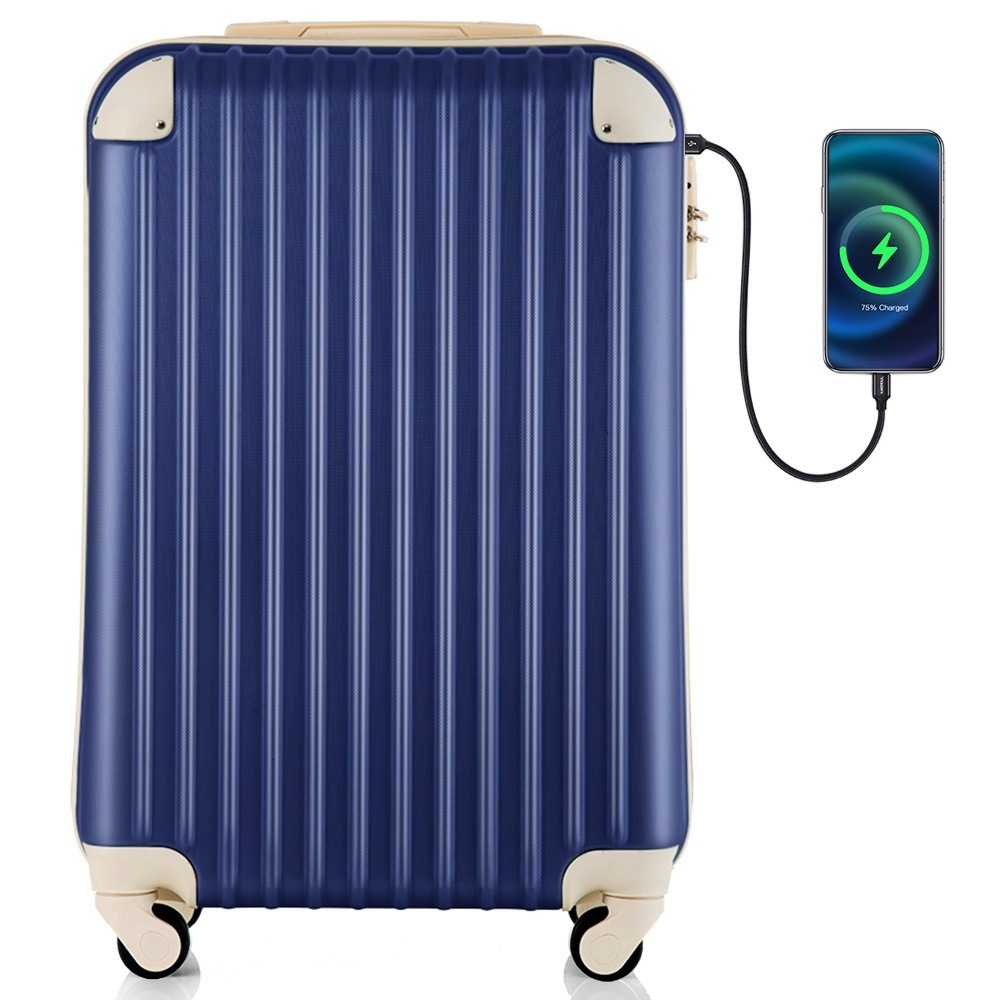 【当日出荷/683】キャリーケース Sサイズ スーツケース USB充電ポート付き カップホルダー付き キャリーバッグ スーツケース 2日 3日 小型 TSAロック搭載 おしゃれ