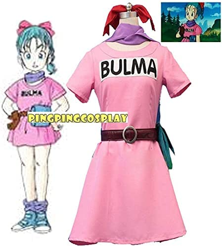 ドラゴンボールZ ブルマ bulma コスプレ衣装 変装 クリスマス ア
