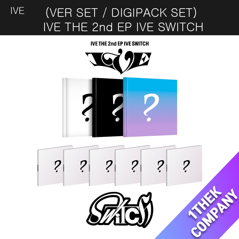 （９種セット） IVE - (VER SET / DIGIPACK SET) IVE THE 2nd EP IVE SWITCH 13,801円