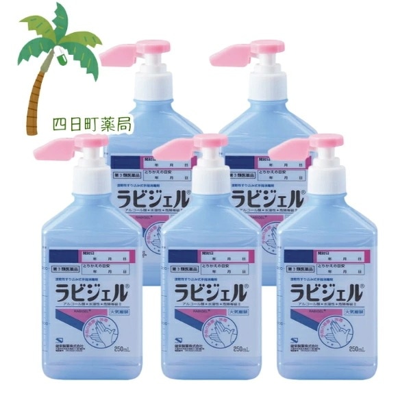 【第3類医薬品】ラビジェル 250ml [5個セット]