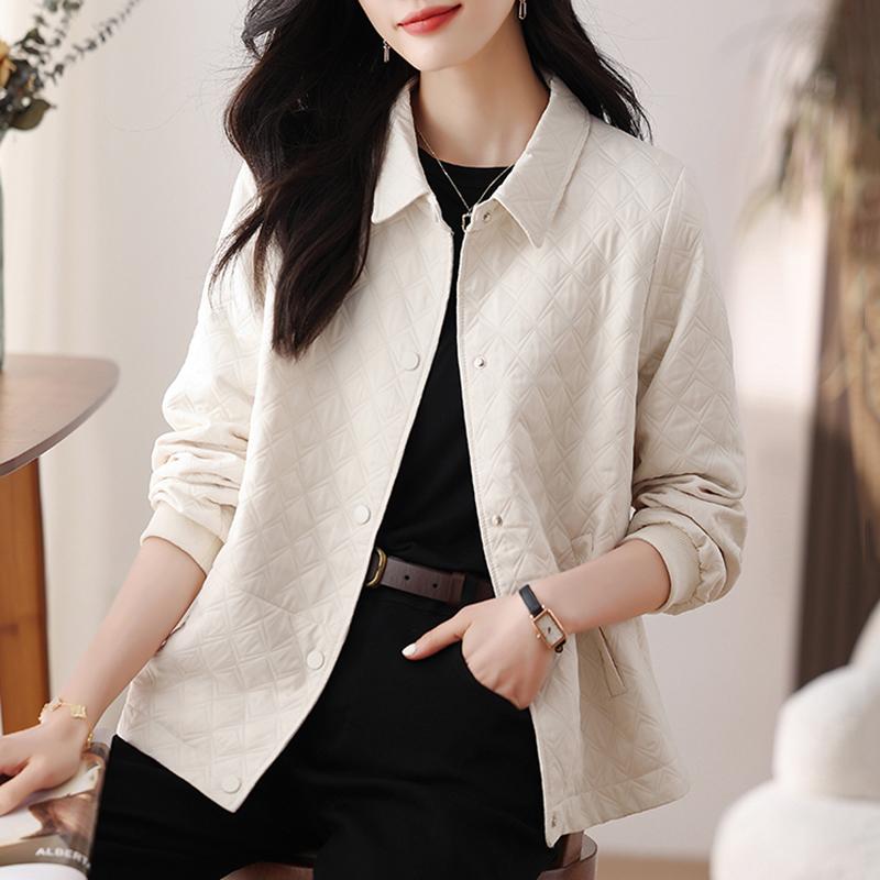 秋服 レディース ファッション オシャレ カワイイ シンプル 大人カワイイ 大きいサイズ コットンコート 春秋冬 ウインドブレーカー トップス