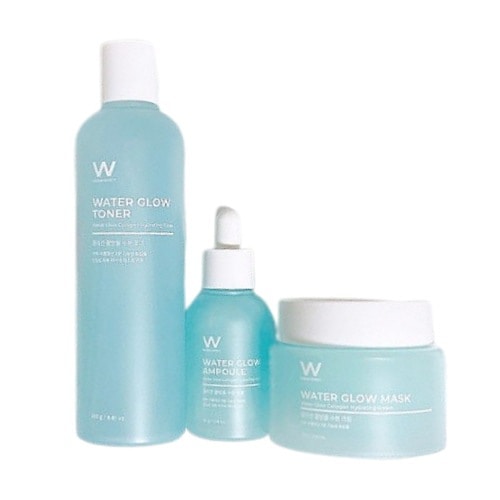 ウォーターグロウ 3点セット / 化粧水+アンプル+クリーム