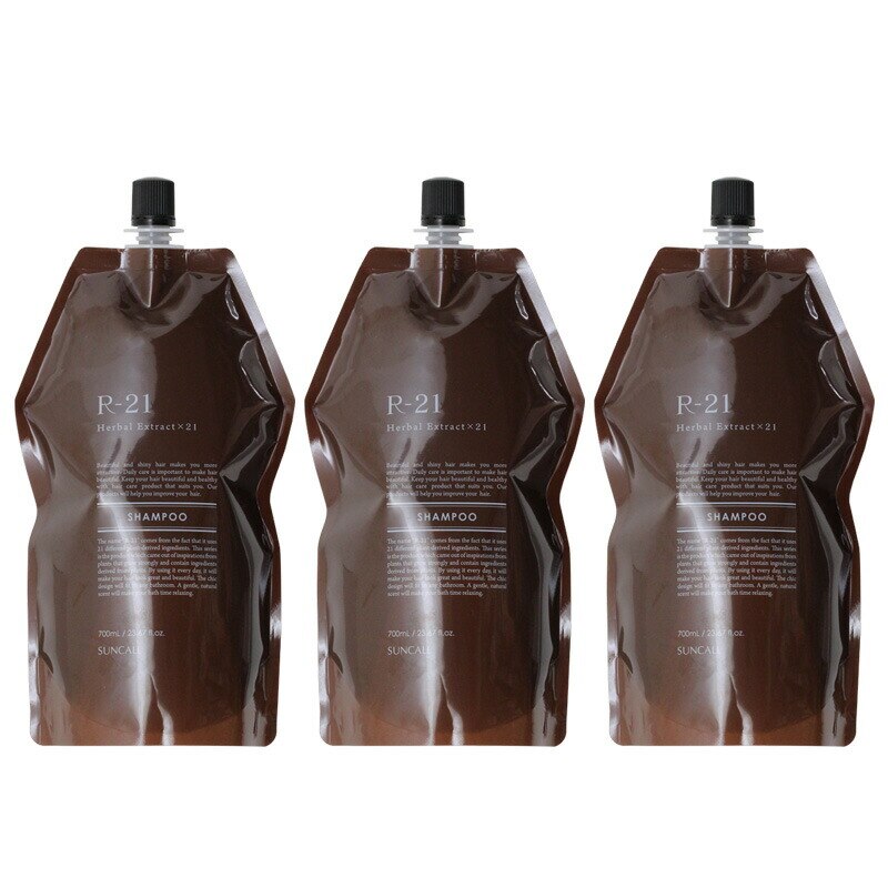 R-21 シャンプー 700ml 詰替用 3個セット エイジングケアシャンプー