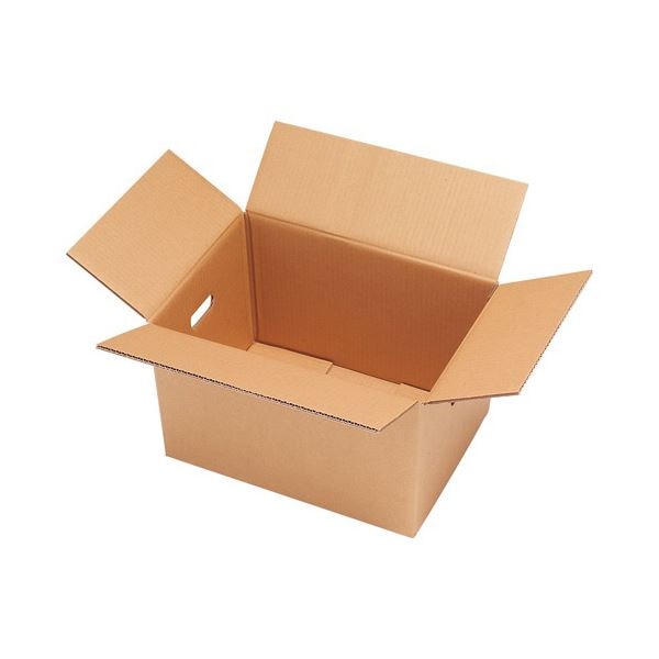 TANOSEE 無地ダンボール箱 ダブルフルート 高さ305mm 1パック（10枚）