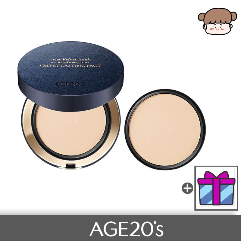 【本品＋レフィルセット】ベルベットラスティングパクト, 本品+レフィル/ セミマット ファンデ ベルベット肌 メイク 皮脂コントロール ファンデ テカリ防止 ベースメイク 崩れにくい ファンデ マス