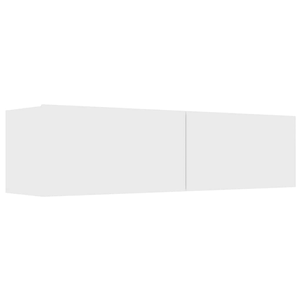 TVキャビネット 白色 120x30x30cm エンジニアリングウッド 9,600円