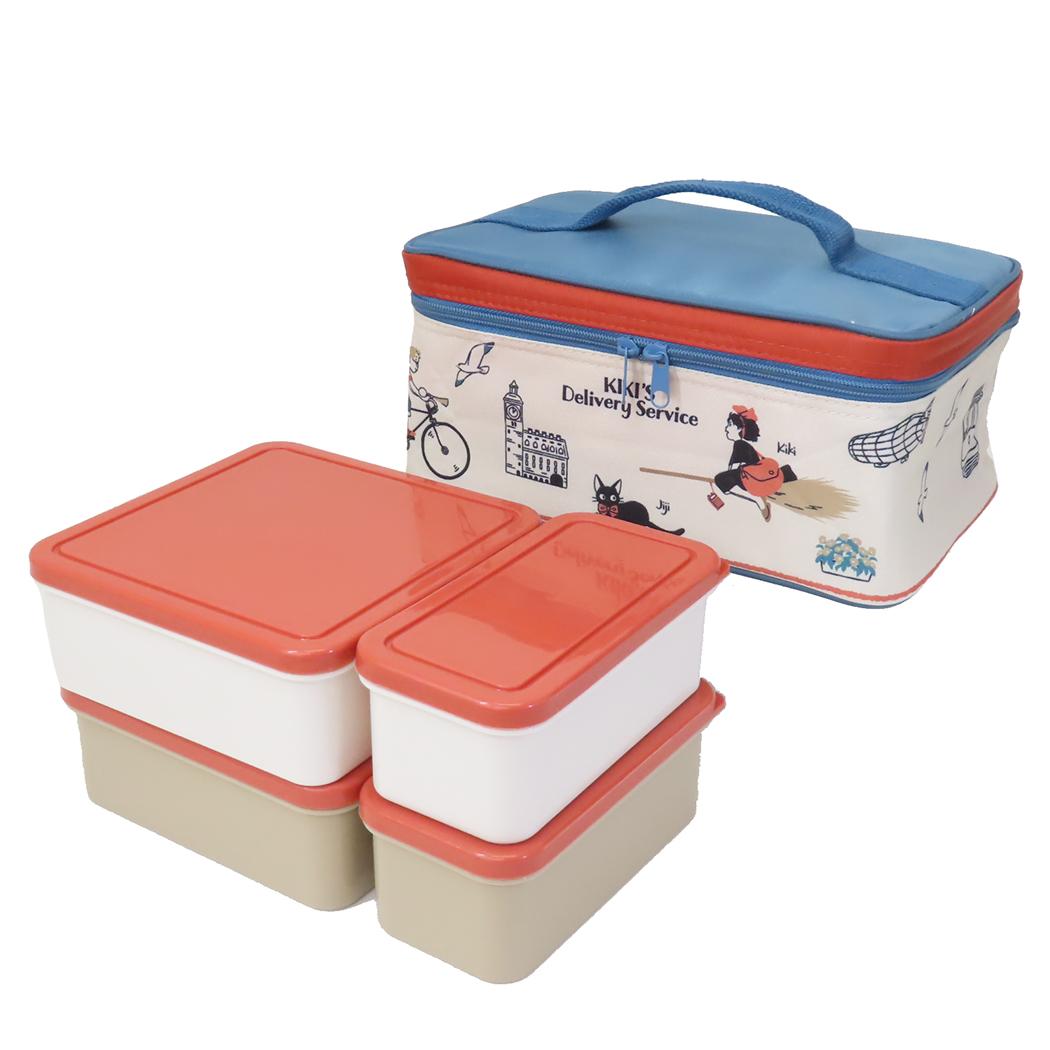 魔女の宅急便 お弁当箱 保冷バック付行楽ランチセット スタジオジブリ キャラクター グッズ