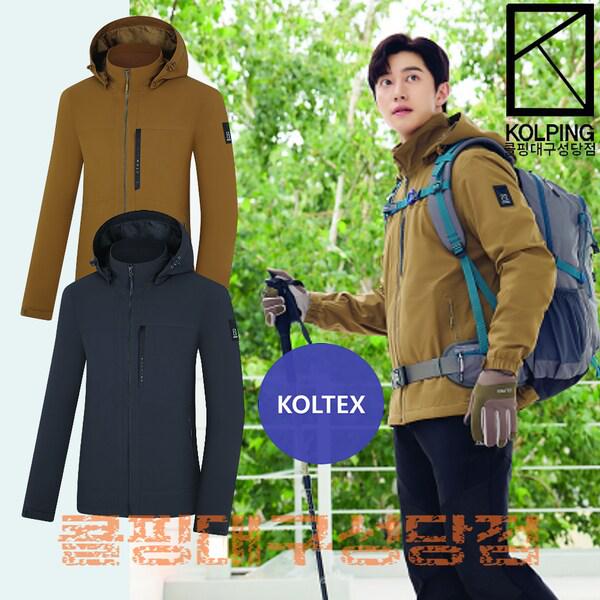 [] アーケイン男性四季コルテックス起毛裏地2レイヤー防風防水ジャケット（KUJ6839M）