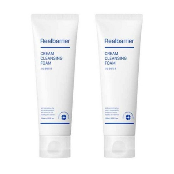 クリーム クレンジングフォーム 120ml x 2個 (鎮静/弾力/保湿/栄養/活力/光彩/しわ防止)