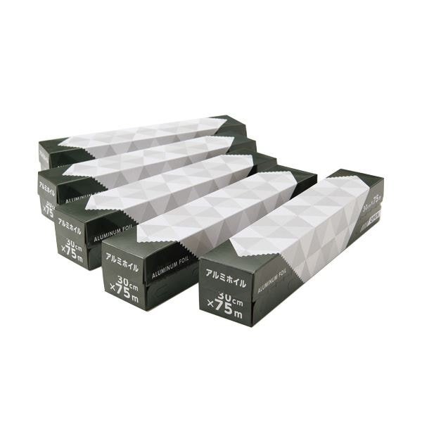 TANOSEE 業務用アルミホイル30cm75m 1セット(5本) 8,136円