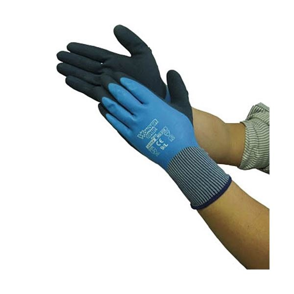 （まとめ）ユニワールド WONDER GRIP アクア L WG-318-L 1双 [x20セット] 12,480円