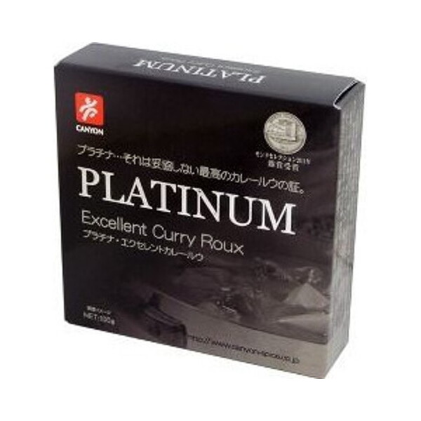プラチナ エクセレントカレールウ 100g x10 メーカー直送