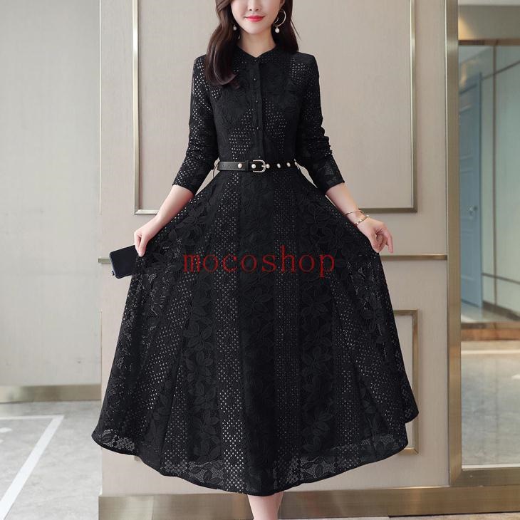 超目玉 パーティドレス セレブファッション フレアワンピース 長袖 総レース 女性らしさを強調する繊細なレース 体型カバー 大人エレガント 着痩 大きいサイズあり 結婚式 披露宴 パーティードレス 謝恩会 その他 ワンピース ドレス オプション2 Xlサイズ Www Pulse