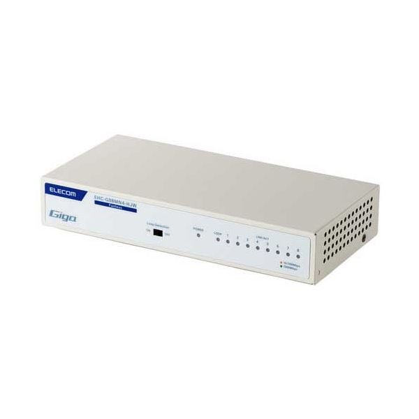 スイッチングハブ 8ポート EHC-G08MN4-HJW